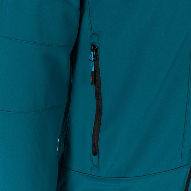 Giacca softshell CMP da uomo blu 3A01787N/M916 4
