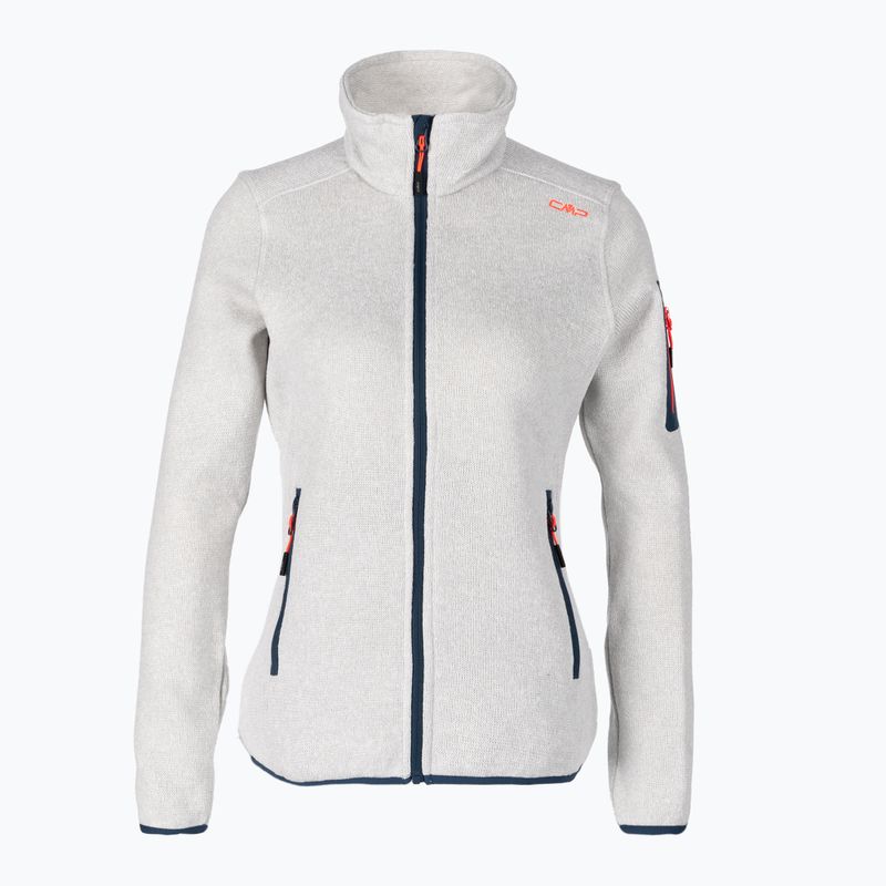 Felpa trekking donna CMP grigio 3H14746/08XM