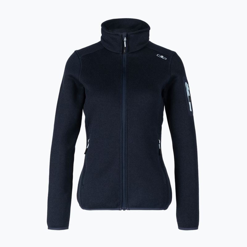 Felpa trekking CMP donna blu 3H14746/11NM