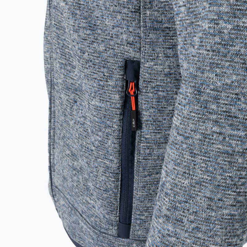 Felpa CMP uomo blu 3H60747N/05MM 3
