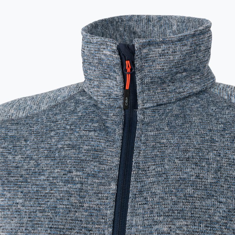 Felpa CMP uomo blu 3H60747N/05MM 5