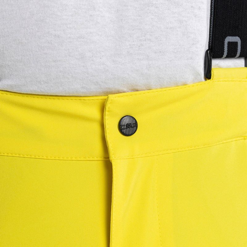 Pantaloni da sci CMP uomo giallo 3W17397N/R231 3