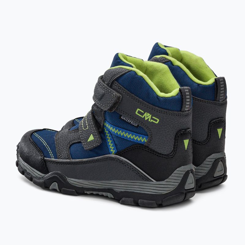CMP Scarponi da neve Pyry per bambini blu-grigio 38Q4514J 3