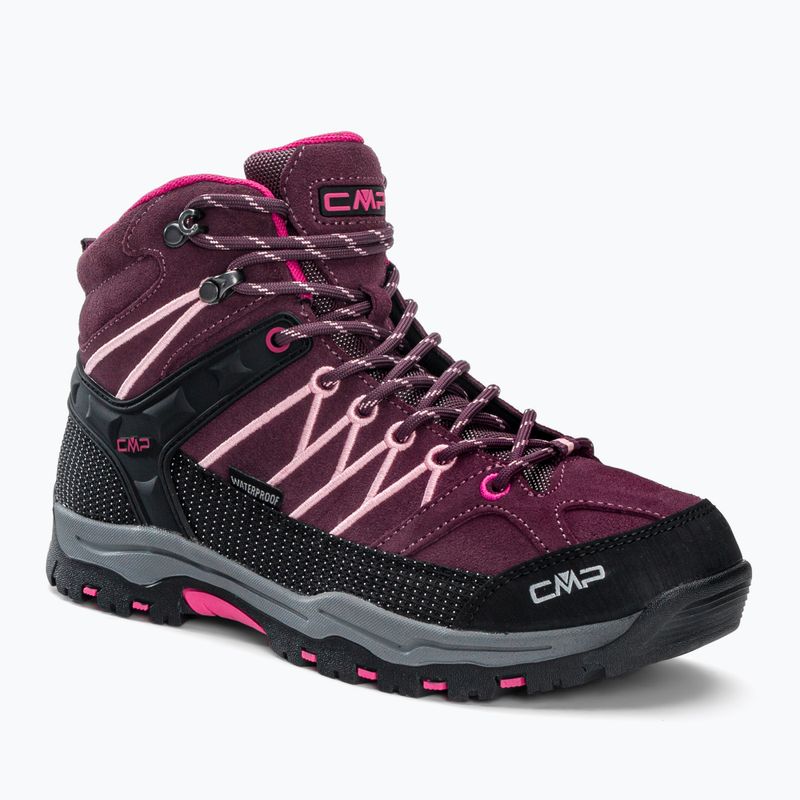 CMP Rigel Mid stivali da trekking per bambini maroon 3Q12944J
