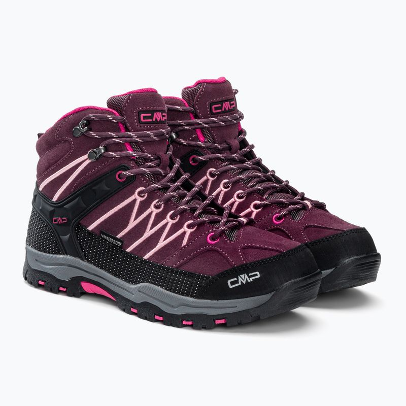 CMP Rigel Mid stivali da trekking per bambini maroon 3Q12944J 4