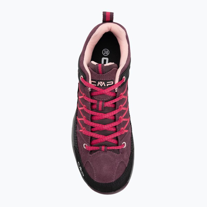 Scarpe da trekking junior CMP Rigel Low Wp plum/peach 5