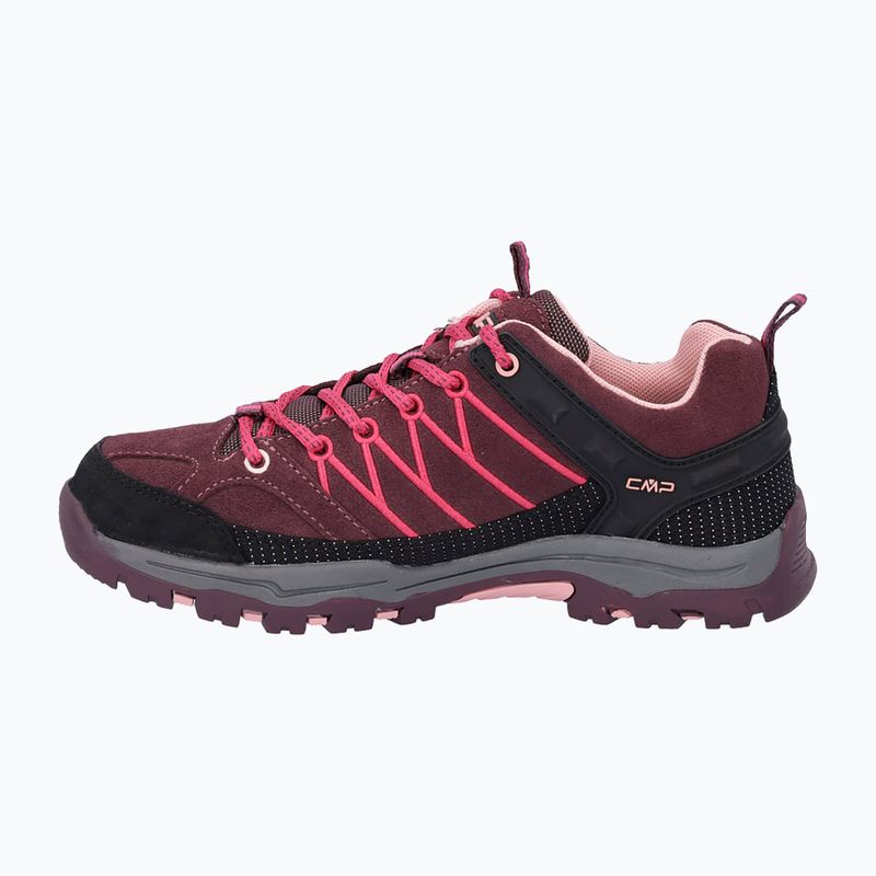 Scarpe da trekking junior CMP Rigel Low Wp plum/peach 3