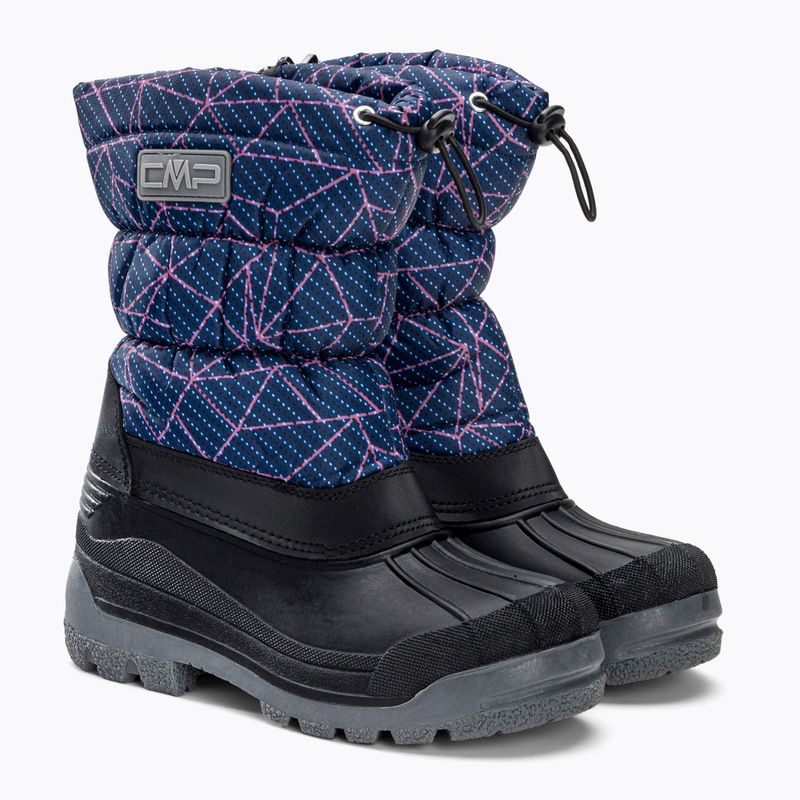 CMP Sneewy stivali da neve junior blu navy e rosa 3Q71294J 4