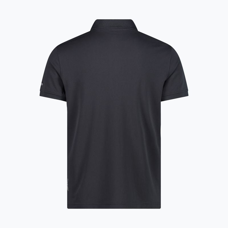 Polo CMP da uomo in grafite 3T60077/19UN 2