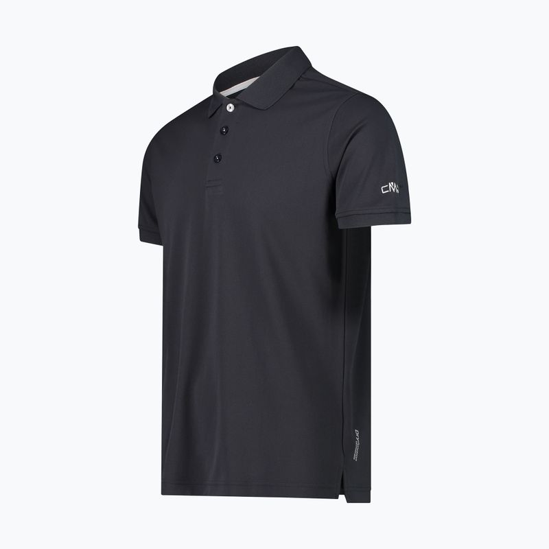 Polo CMP da uomo in grafite 3T60077/19UN 3
