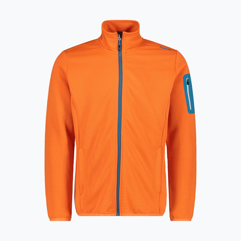 Felpa CMP trekking uomo arancione 33E6557/C550