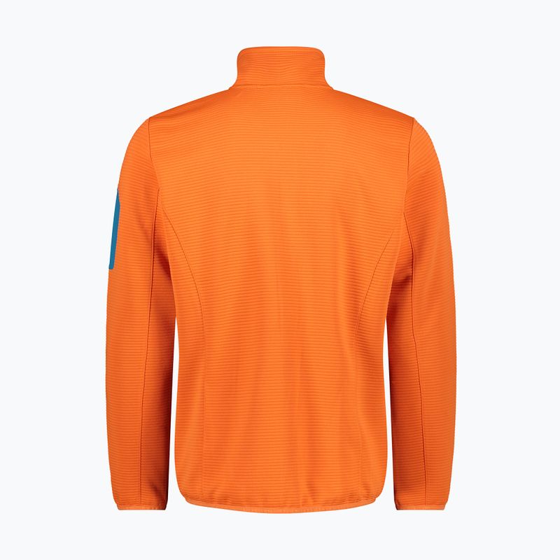 Felpa CMP trekking uomo arancione 33E6557/C550 2