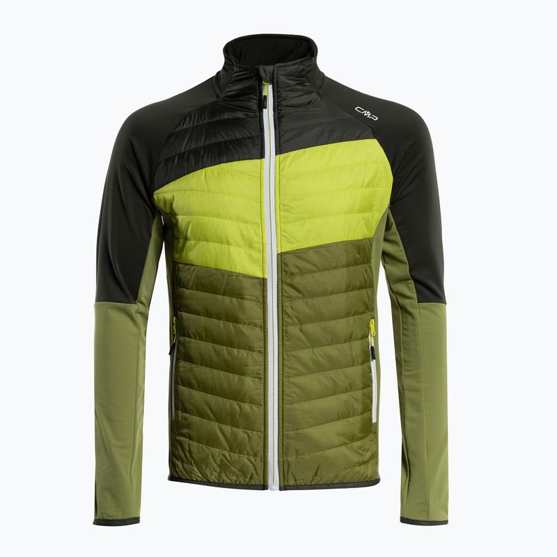 Giacca ibrida da uomo CMP verde 33E6587/E523