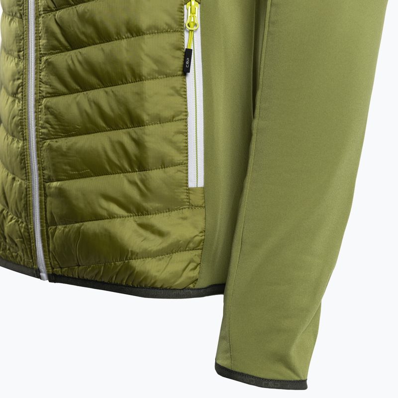 Giacca ibrida da uomo CMP verde 33E6587/E523 4
