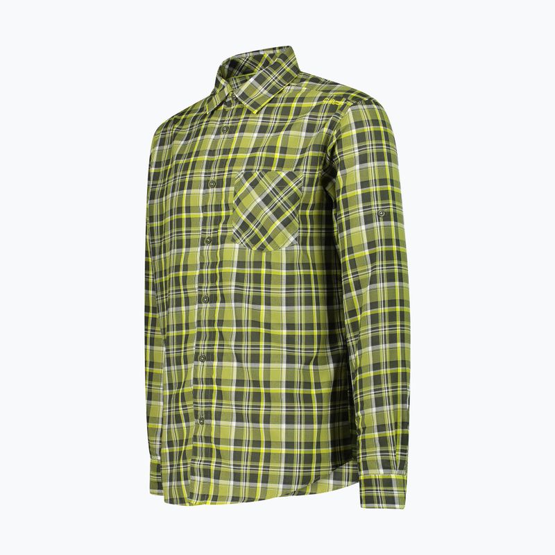 Camicia CMP verde da uomo 30T9927/52ZN 3