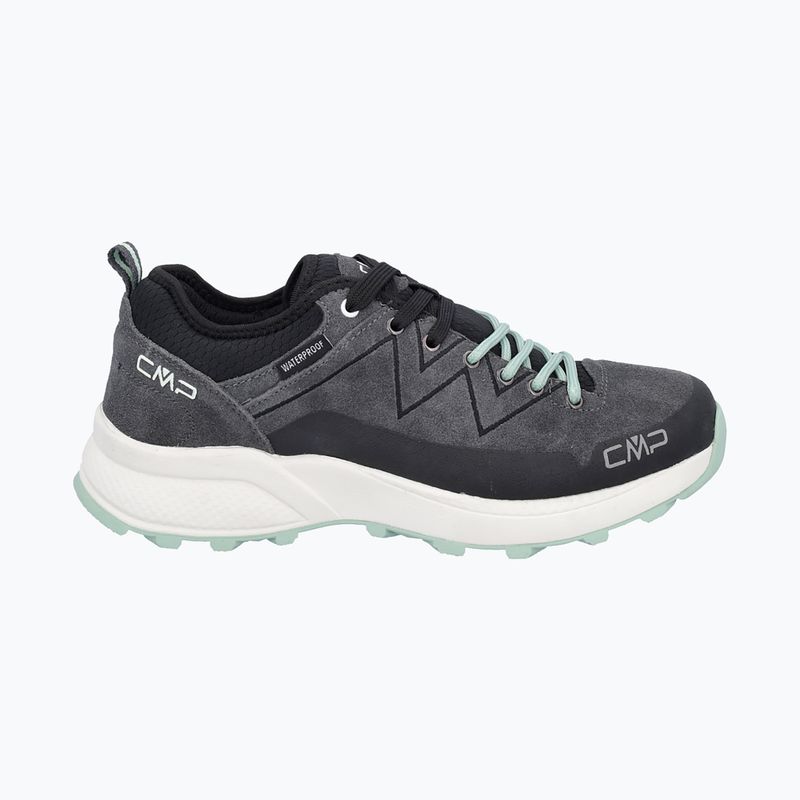 Stivali da trekking da donna CMP Kaleepso Low Wp grigio/menta 2