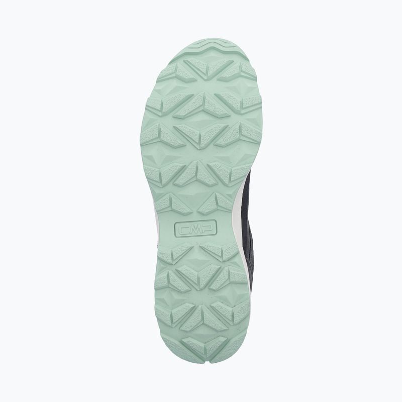 Stivali da trekking da donna CMP Kaleepso Low Wp grigio/menta 7