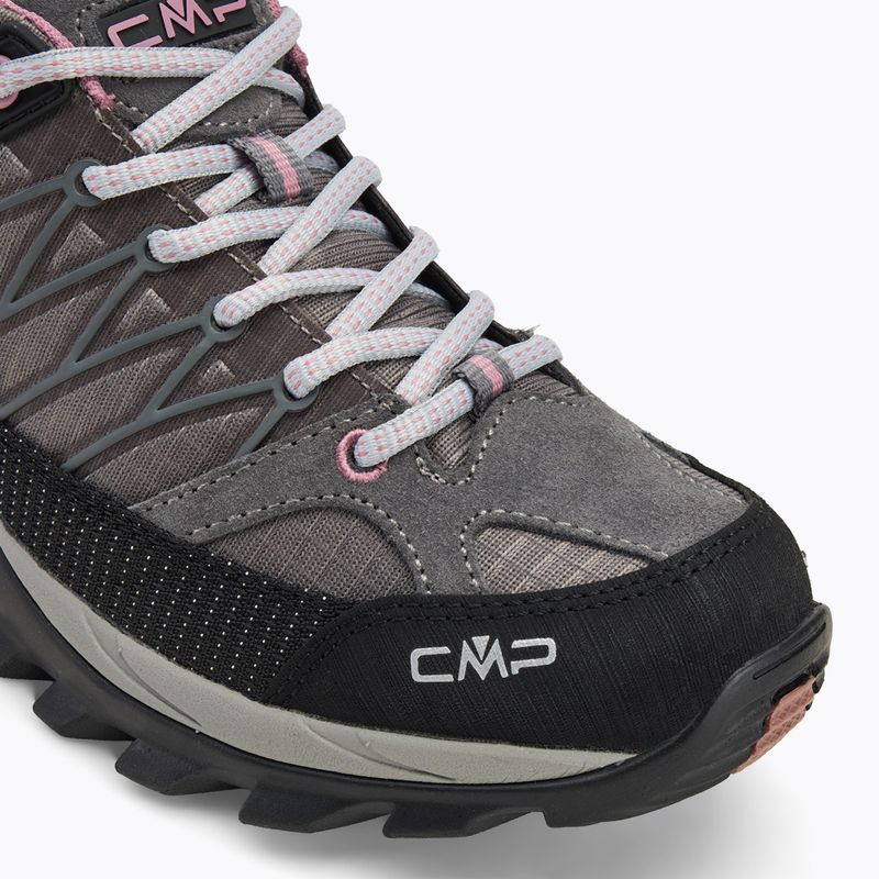 CMP stivali da trekking da donna Rigel Low Wp cemento/fard 7