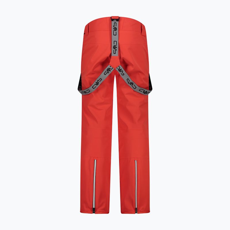 Pantaloni da sci CMP uomo rosso 3W04467/C589 2