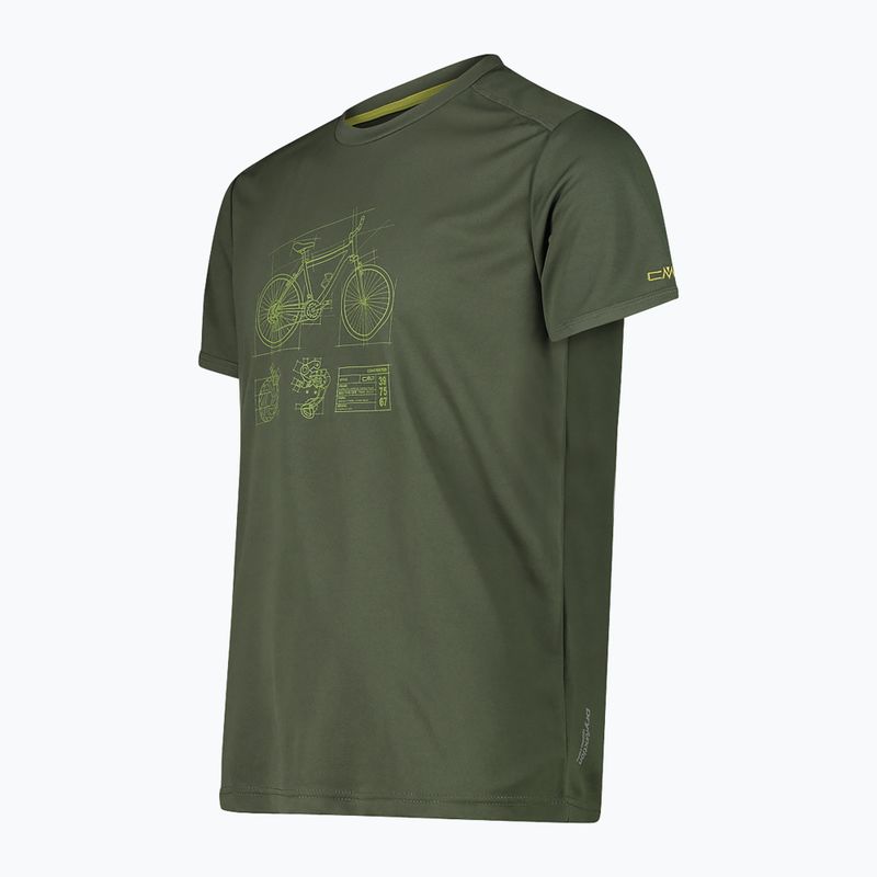 Camicia da trekking CMP da uomo verde 30T5057/E319 3