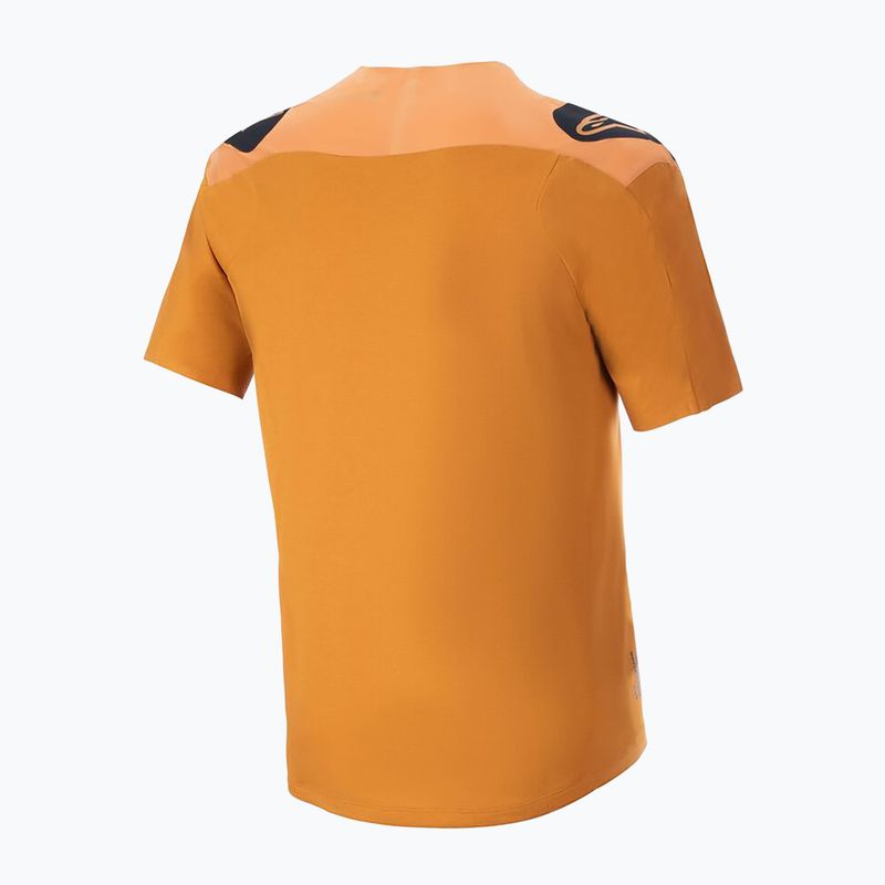 Maglia da ciclismo Alpinestars A-Aria Polartec Switch da uomo oro scuro 2