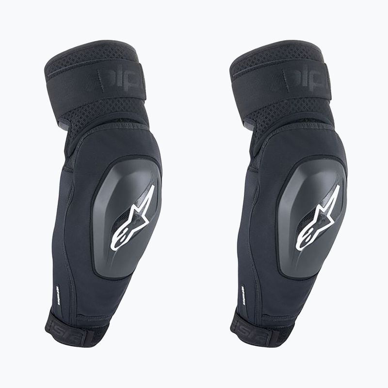 Alpinestars A-Impact Plasma Elite Shield Gomito nero/bianco protezioni bici