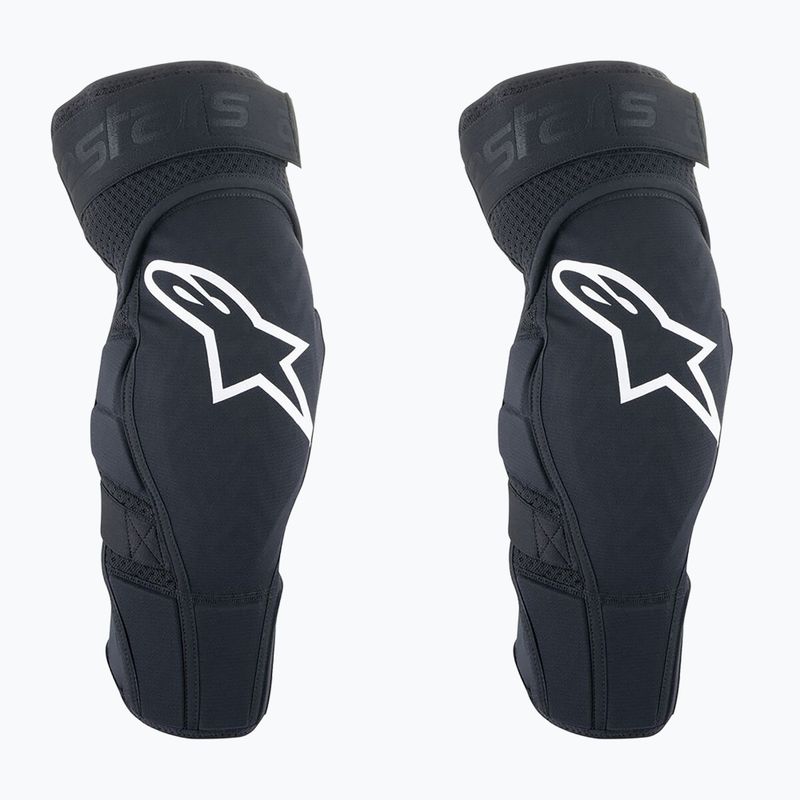 Alpinestars A-Impact Plasma Elite Ginocchiere nero/bianco