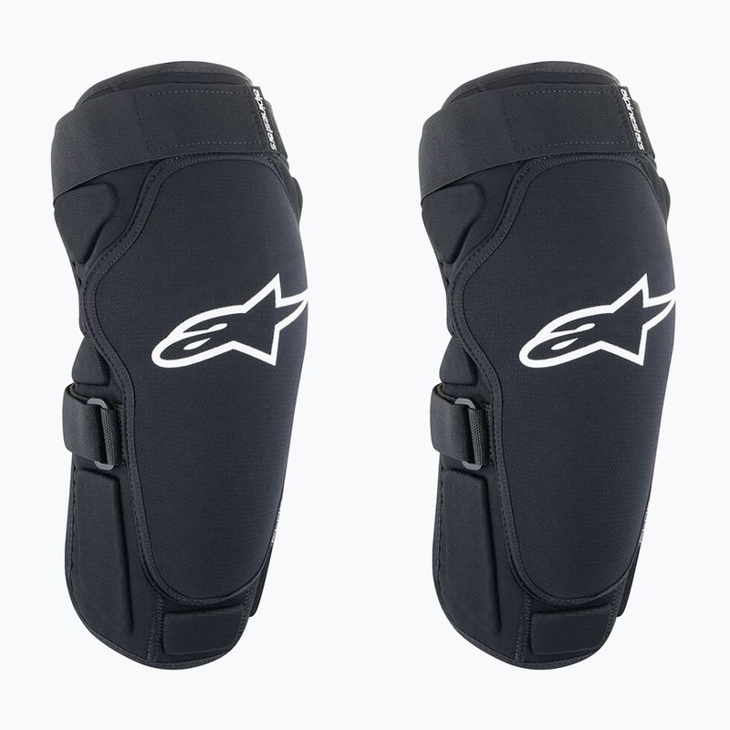 Alpinestars A-Impact Plasma Pro Ginocchiere nero/bianco