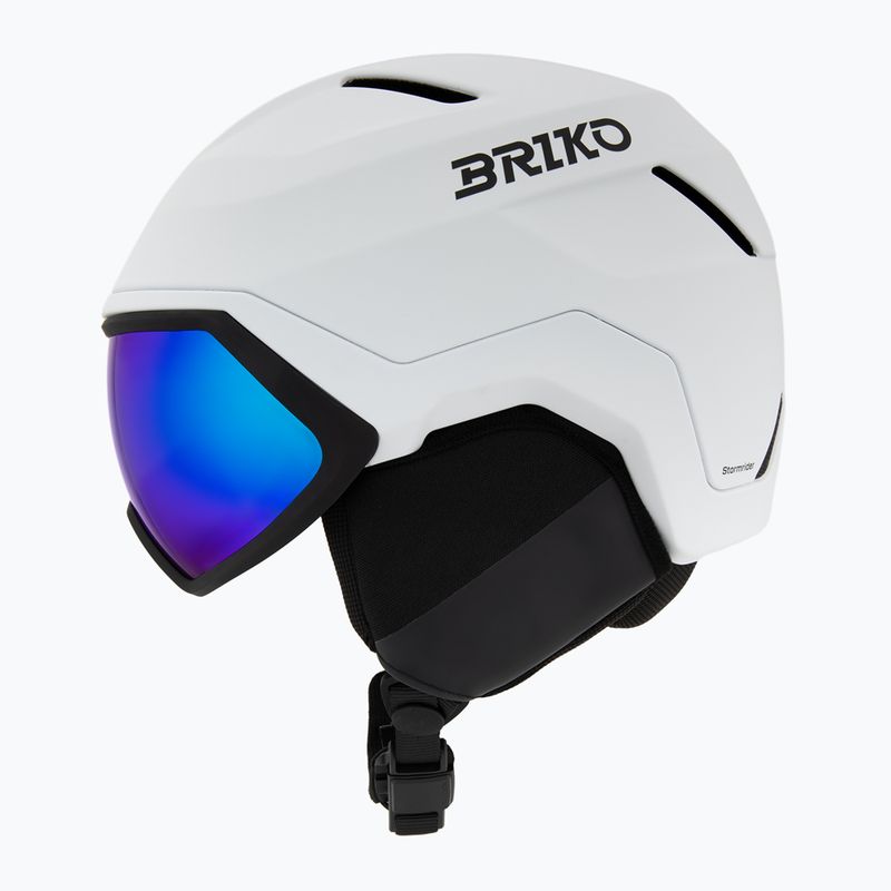 Casco da sci Briko Stormrider matte white/black 3