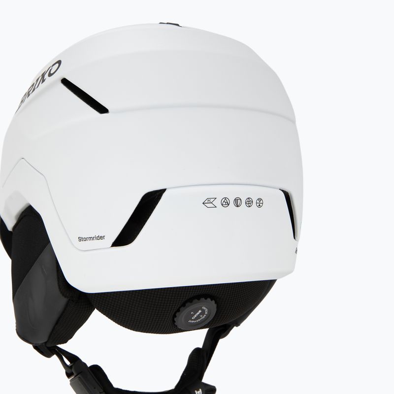 Casco da sci Briko Stormrider matte white/black 8