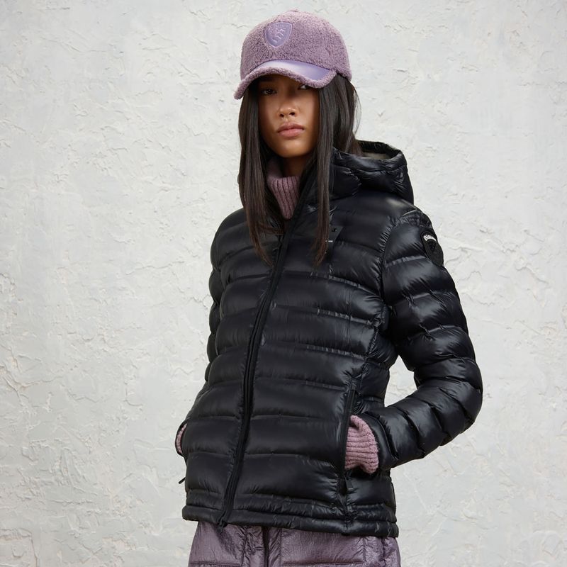 Giacca da donna Blauer USA Ellis black inside mist grey 2