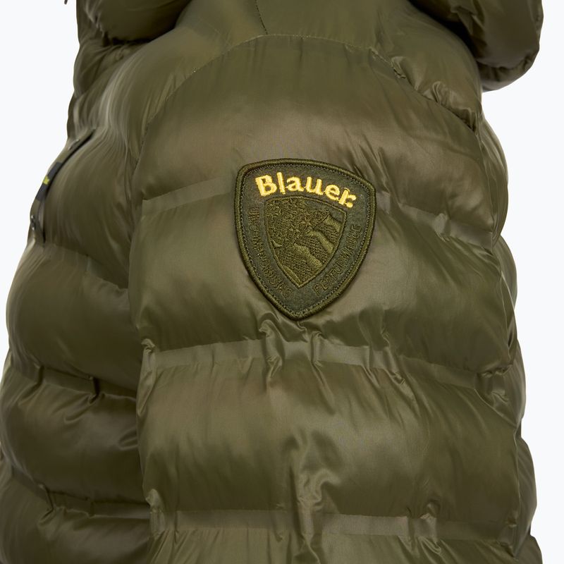 Giacca uomo Blauer USA Charles dark olive inside mist grey 3