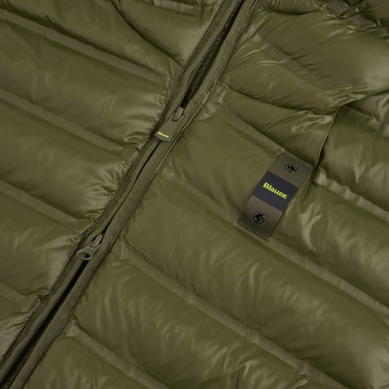 Giacca uomo Blauer USA Charles dark olive inside mist grey 4