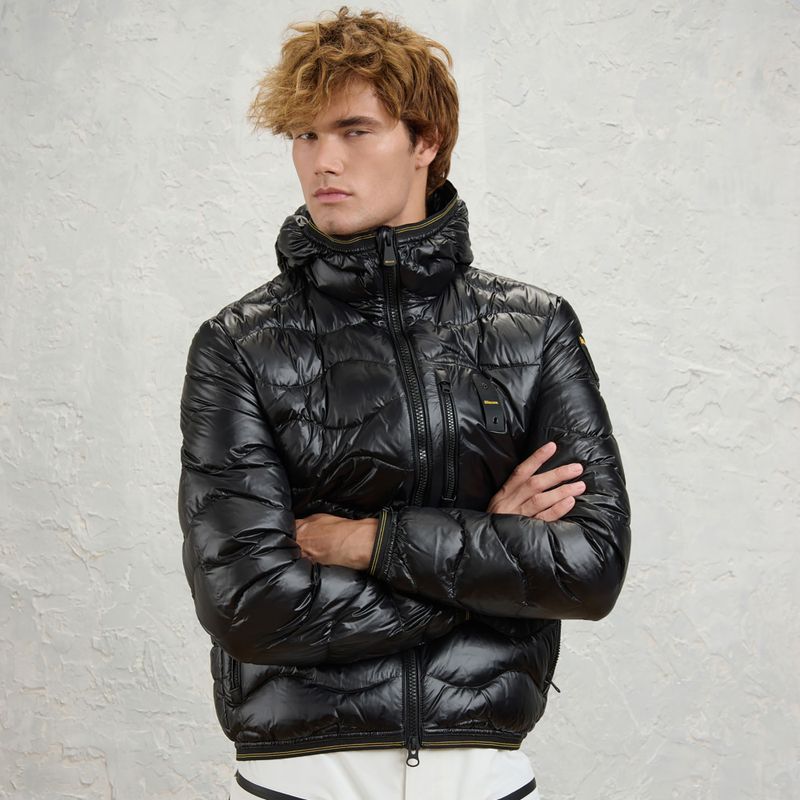 Piumino uomo Blauer USA Wave black 2