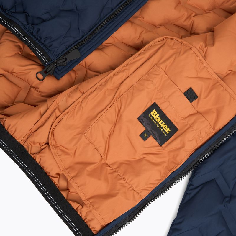 Giacca uomo Blauer USA Piery blue inside brown 7