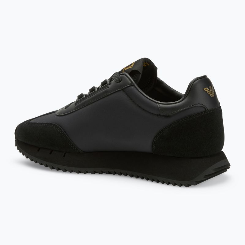EA7 Emporio Armani Nero & Bianco Vintage scarpe triple nero/oro 3