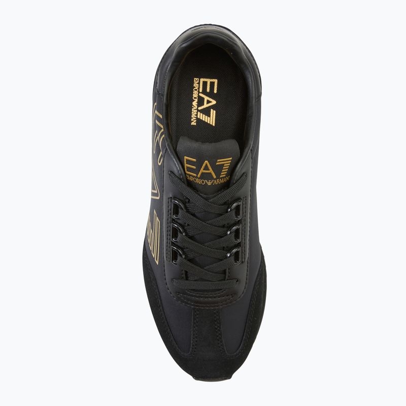 EA7 Emporio Armani Nero & Bianco Vintage scarpe triple nero/oro 5