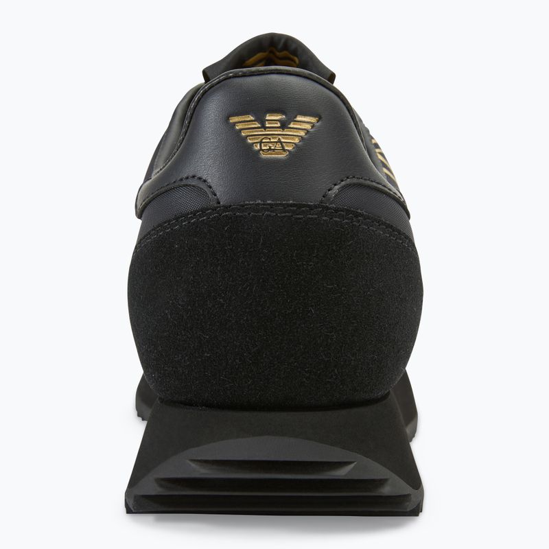 EA7 Emporio Armani Nero & Bianco Vintage scarpe triple nero/oro 6