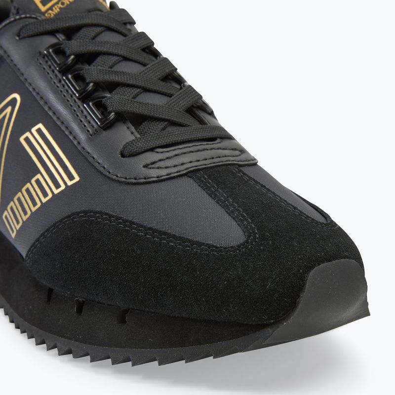 EA7 Emporio Armani Nero & Bianco Vintage scarpe triple nero/oro 7