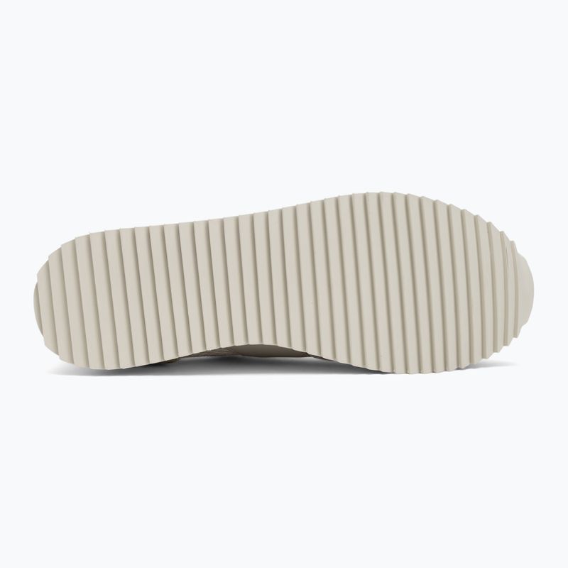 EA7 Emporio Armani Scarpe con lacci bianchi e neri in betulla argentata/oro 4