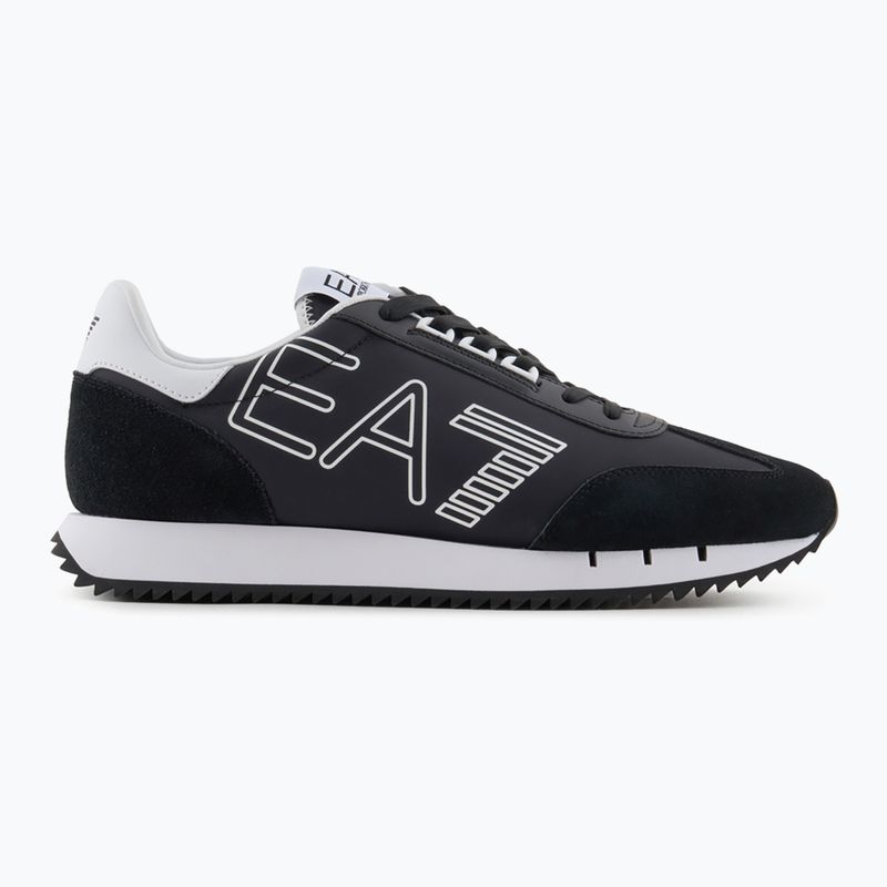 EA7 Emporio Armani Nero & Bianco Vintage blk/bianco/blk scarpe aquila 8
