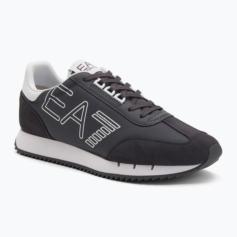 EA7 Emporio Armani Nero e Bianco Vintage periscopio/scarpe bianche