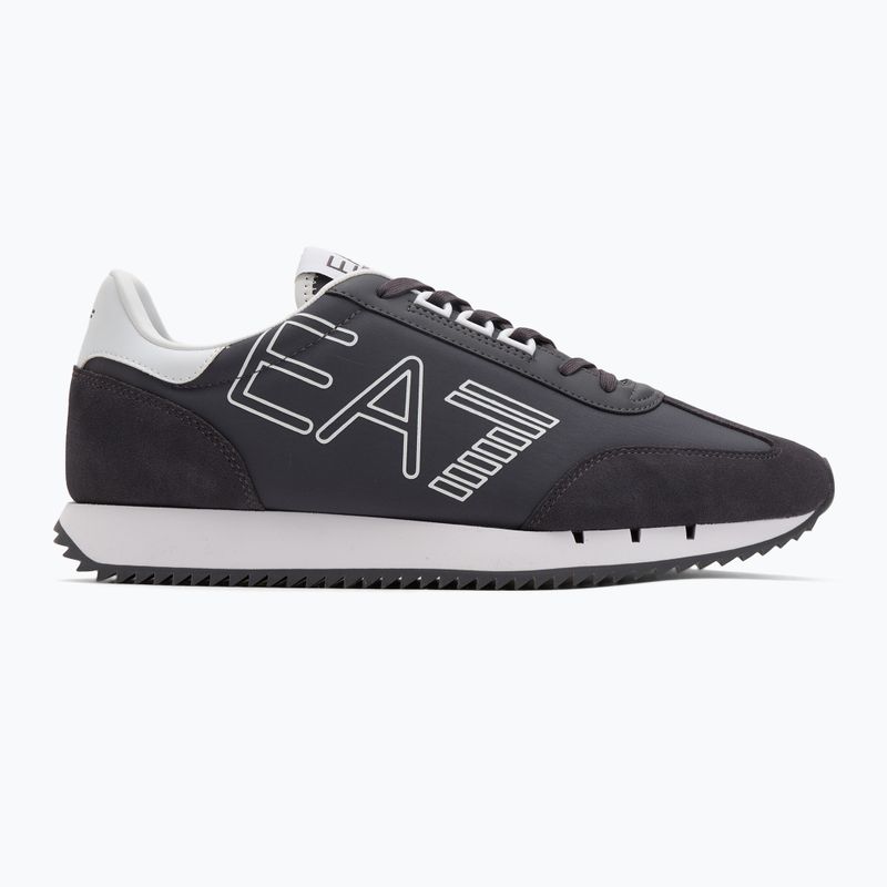 EA7 Emporio Armani Nero e Bianco Vintage periscopio/scarpe bianche 2