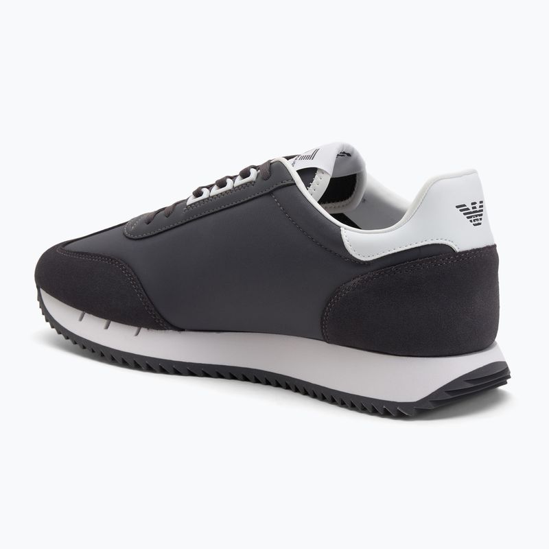 EA7 Emporio Armani Nero e Bianco Vintage periscopio/scarpe bianche 3