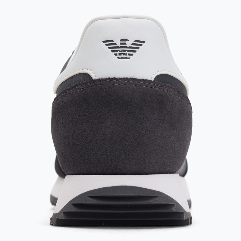 EA7 Emporio Armani Nero e Bianco Vintage periscopio/scarpe bianche 6