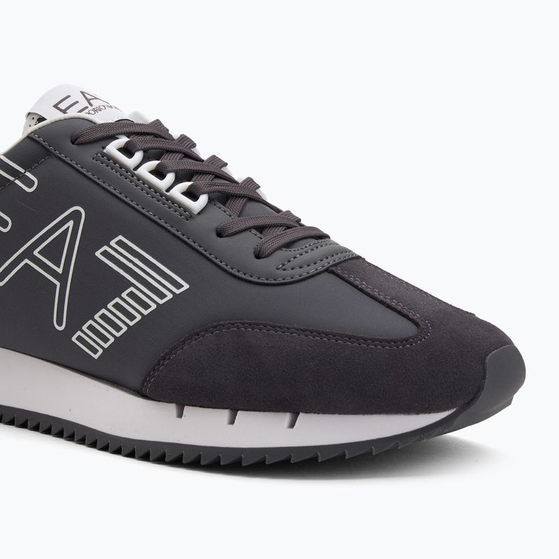 EA7 Emporio Armani Nero e Bianco Vintage periscopio/scarpe bianche 7