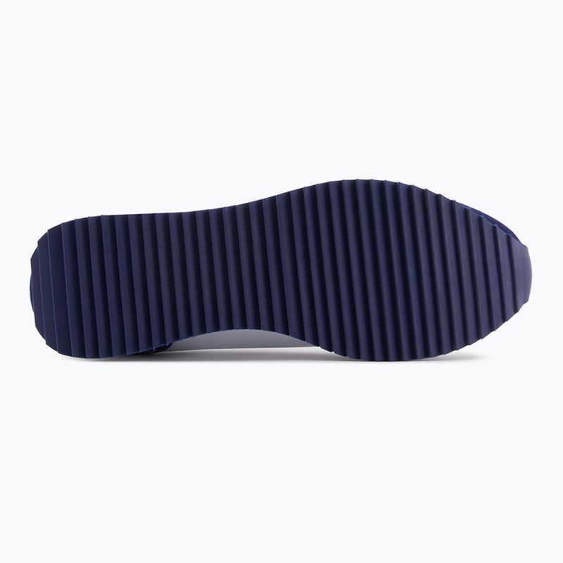 EA7 Emporio Armani Bianco e Nero Scarpe vintage bianco/medievale blu 2