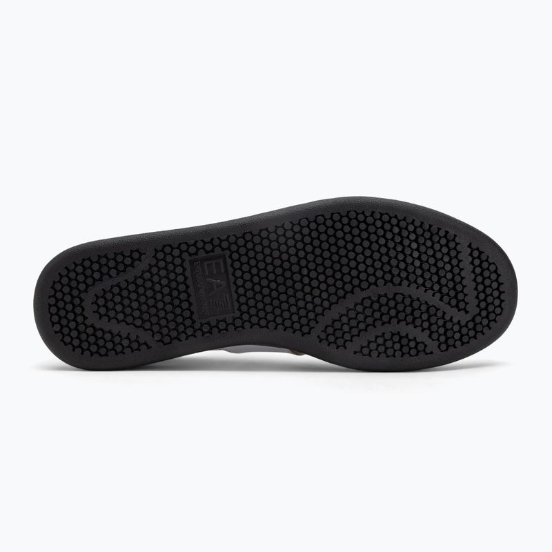 Scarpe EA7 Emporio Armani Classic Logo bianco/oro/nero 4