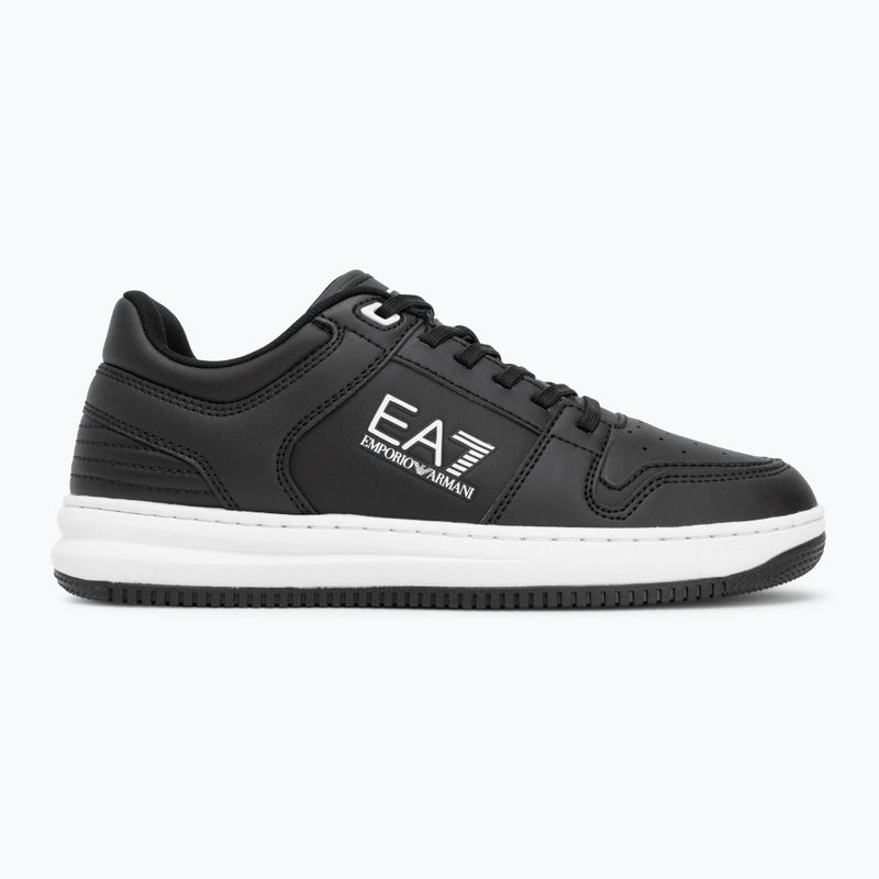 EA7 Emporio Armani Slasher scarpe da uomo nero/nero/bianco 2