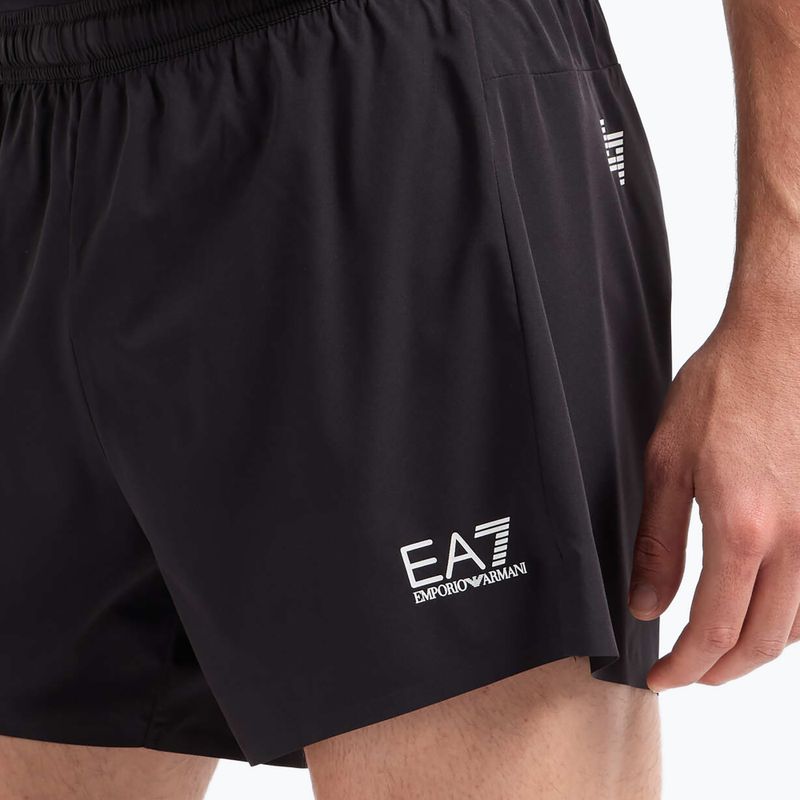 Pantaloncini EA7 Emporio Armani Dynamic Athlete Uomo In Ventus7 nero 4